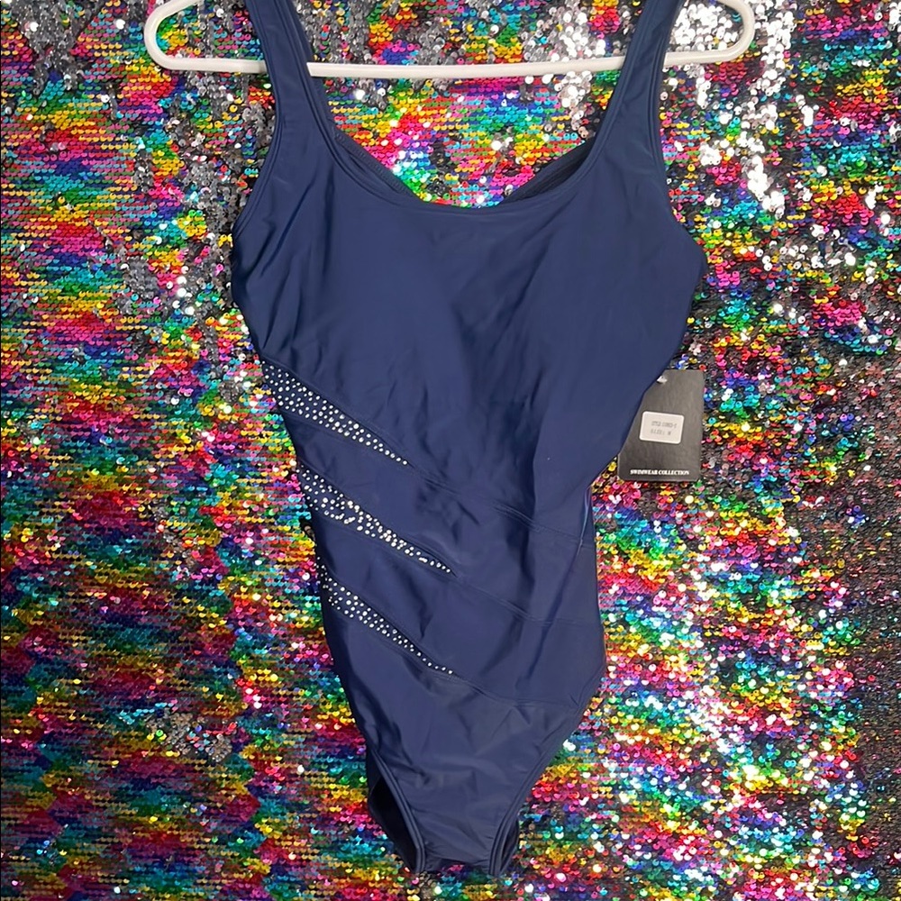 Women’s  One Piece Swimsuit in Blue